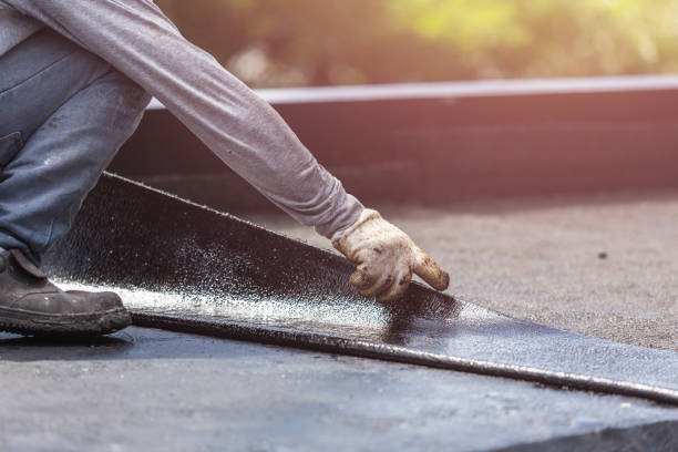 Professional Crawl Space Encapsulation technician working in Utica, IN